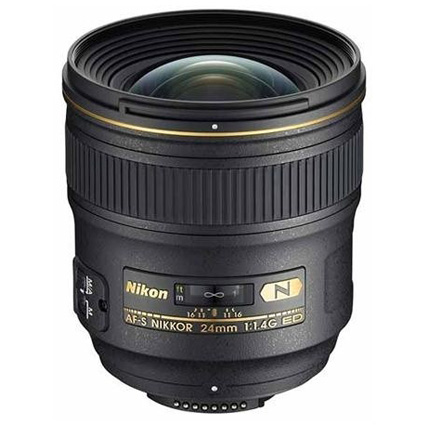 Nikon AF-S NIKKOR 24mm f/1.4G ED lens - Ex Demo