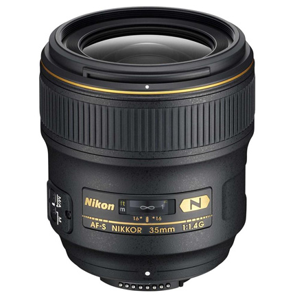 Nikon AF-S Nikkor 35mm f/1.4G Standard Prime Lens