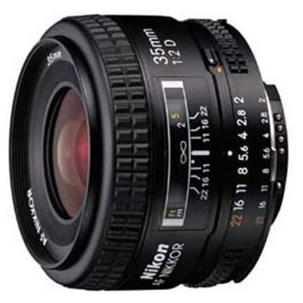 Nikon AF Nikkor 35mm f/2D Standard Prime Lens
