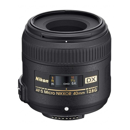 Nikon AF-S DX Micro Nikkor 40mm f/2.8G Macro Lens