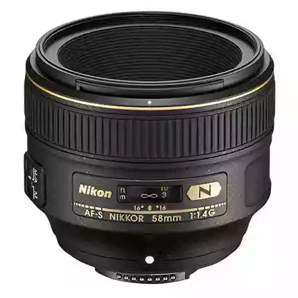 Nikon AF-S Nikkor 58mm f/1.4G Standard Prime Lens