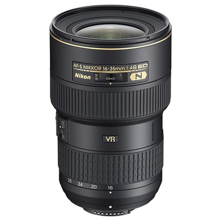 Nikon AF-S Nikkor 16-35mm f/4G ED VR Ultra Wide Angle Zoom Lens