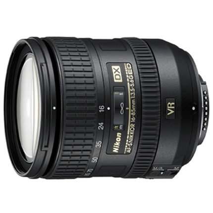 Nikon AF-S DX Nikkor 16-85mm f/3.5-5.6G ED VR Zoom Lens