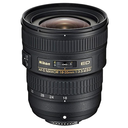 Nikon AF-S Nikkor 18-35mm f/3.5-4.5G ED Wide Angle Zoom Lens