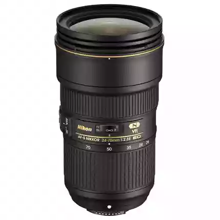 Nikon AF-S Nikkor 24-70mm f/2.8E ED VR Standard Zoom Lens