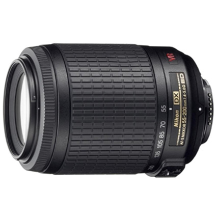 Nikon AF-S DX 55-200mm f/4-5.6G ED VR Digital SLR Lens