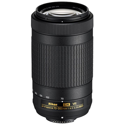 Nikon AF-P DX Nikkor 70-300mm f/4.5-6.3G ED VR Super Telephoto Lens