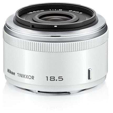 Nikon 1 NIKKOR 18.5mm f/1.8 White