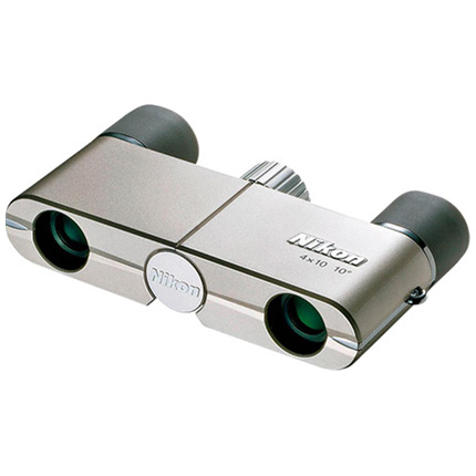 Nikon 4x10 DCF Silver Binoculars