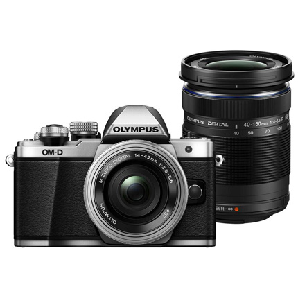 Olympus OM-D E-M10 II + 14-42 EZ + 40-150 Black/silver