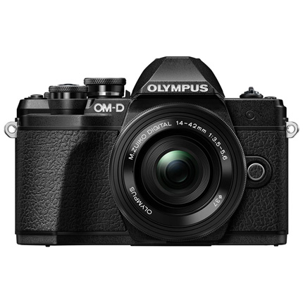 Olympus OM-D E-M10 Mark III Camera With 14-42mm EZ Lens Kit Black