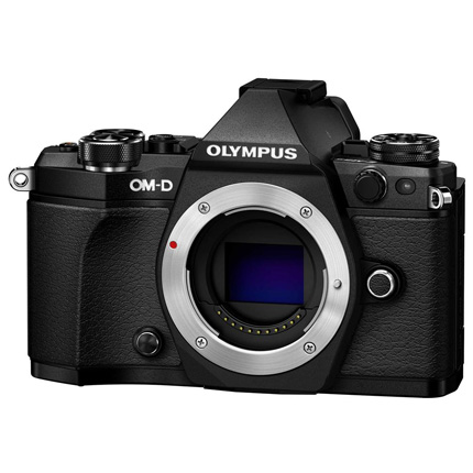 Olympus OM-D E-M5 Mark II Mirrorless Camera Body Black