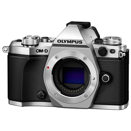 Olympus OM-D E-M5 Mark II Mirrorless Camera Body Silver