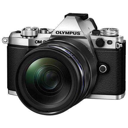 Olympus OM-D E-M5 Mark II Camera With 12-40mm Lens Kit Silver
