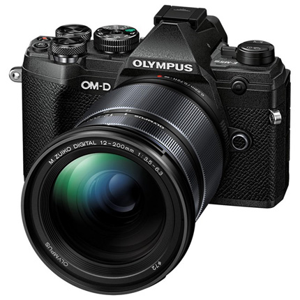 Olympus OM-D E-M5 Mk III And M.Zuiko 12-200mm f/3.5-6.3 Lens Kit - Black