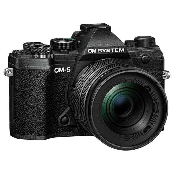 OM System OM-5 Camera Black with 12-45mm f/4 Pro Lens Kit Ex Demo