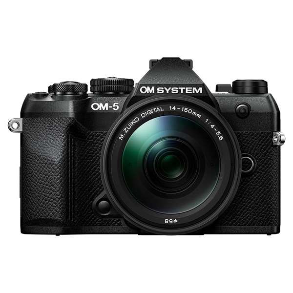 OM System OM-5 Mark II Black with 14-150mm f/4-5.6 II Lens Kit