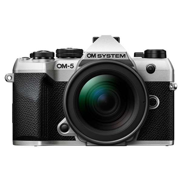 OM System OM-5 Mark II Silver with 12-45mm f/4 Pro Lens Kit