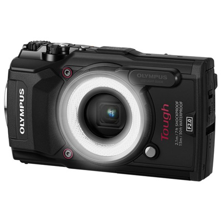 Olympus Tough TG-5 Black + LG-1 led light guide