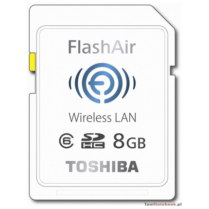 Toshiba 8GB Air Flash Wifi SD Class 6