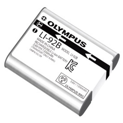 Olympus LI-92B Battery for Tough TG- series cameras