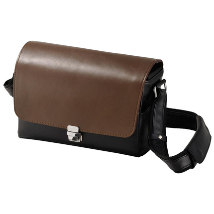 Olympus CBG-11 PR High Value Black / Brown Leather Bag
