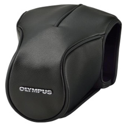 Olympus CS-46FBC Leather Body jacket for E-M5-Bl