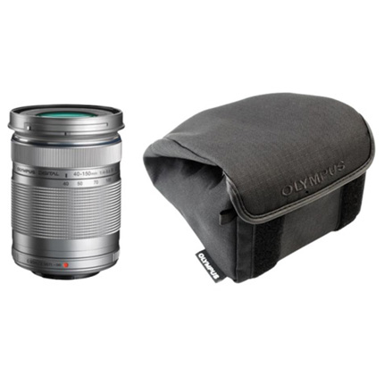 Olympus Zoom Lens Kit Silver (40-150mm + Wrapping Case)