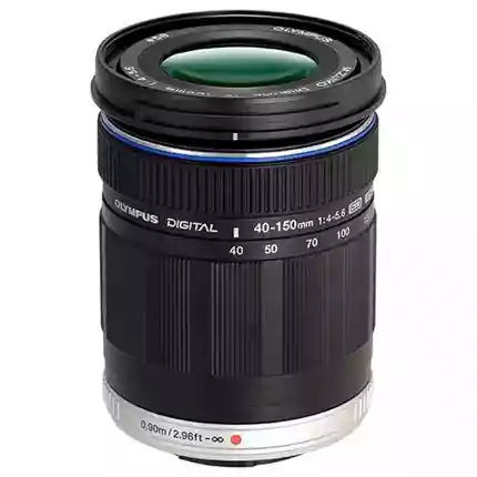Olympus M.Zuiko Digital ED 40-150mm f/4-5.6 R Zoom Lens Black