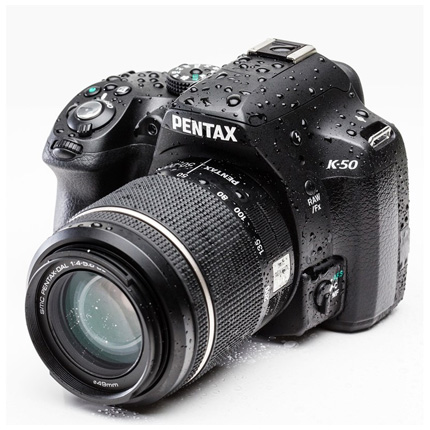 Pentax K-50 + 18-55mm DA L WR - Black