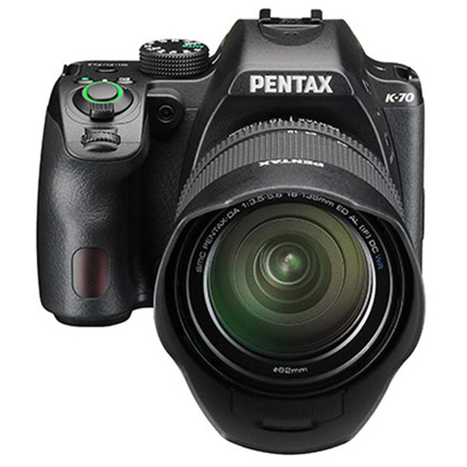 Pentax K-70 DSLR With SMC DA 18-135mm f/3.5-5.6 ED AL DC WR Lens Kit