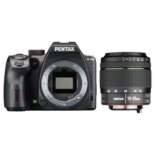 Pentax K-70 DSLR Camera with 18-55mm WR Lens
