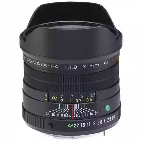 HD PENTAX-FA 31mm f/1.8 Limited Lens Black