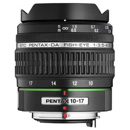 SMC Pentax-DA 10-17mm f/3.5-4.5 Fish-Eye ED IF Lens