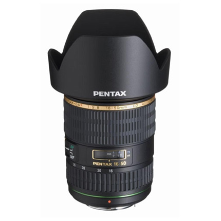 Pentax 16-50mm lens f/2.8 smc DA* ED AL (IF) SDM