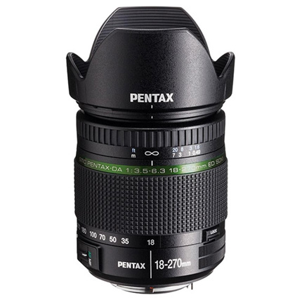 SMC Pentax-DA 18-270mm f/3.5-6.3 ED SDM Zoom Lens