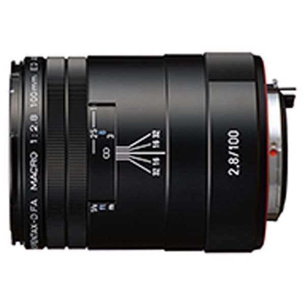 HD Pentax-D FA Macro 100mm f/2.8 ED AW Lens Black