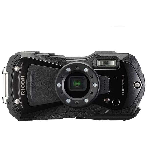 RICOH WG-80 Digital Compact Camera Black