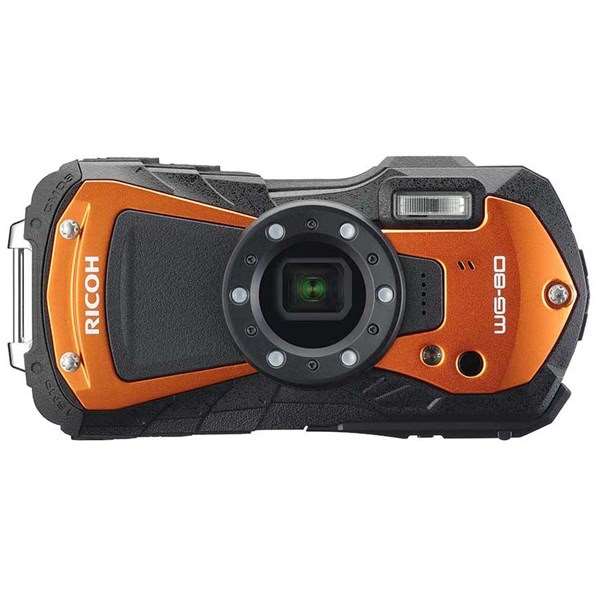 RICOH WG-80 Digital Compact Camera Orange