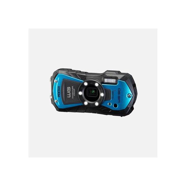 Pentax WG-90 Compact Digital Camera Blue Open Box