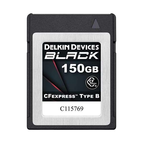 Delkin Black 150GB 1725MB/s CFexpress Type B Memory Card