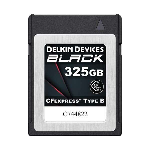 Delkin Black 325GB 1725MB/s CFexpress Type B Memory Card