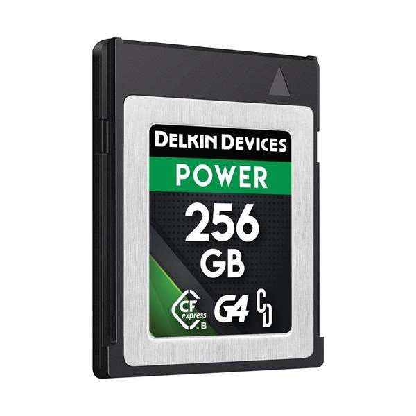 Delkin Devices 256GB Power CFexpress Type B Memory Card Open Box