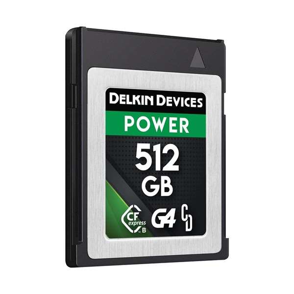 Delkin Devices 512GB Power CFexpress Type B Memory Card
