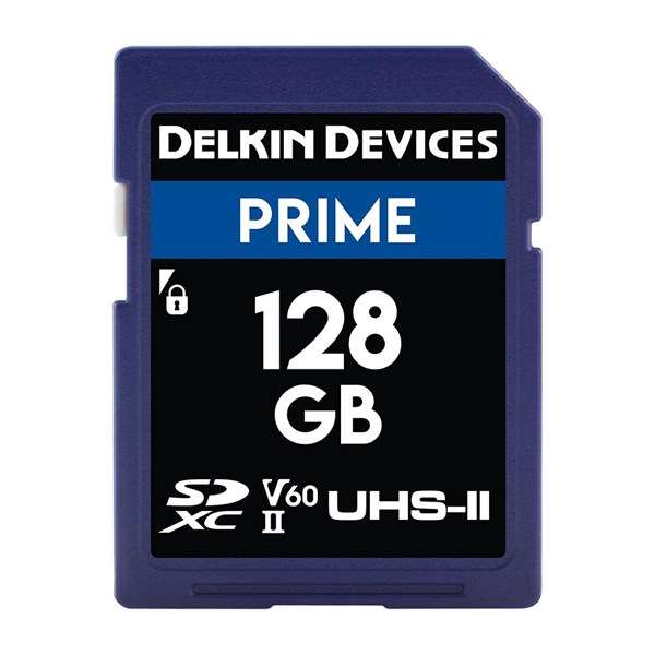 Delkin Prime SD V60 UHS-II 128GB Memory Card