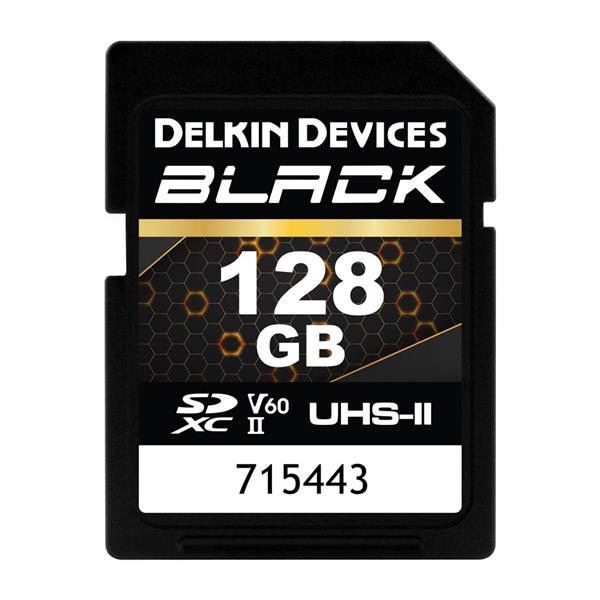 Delkin Black 128GB UHS-II Rugged SD Card
