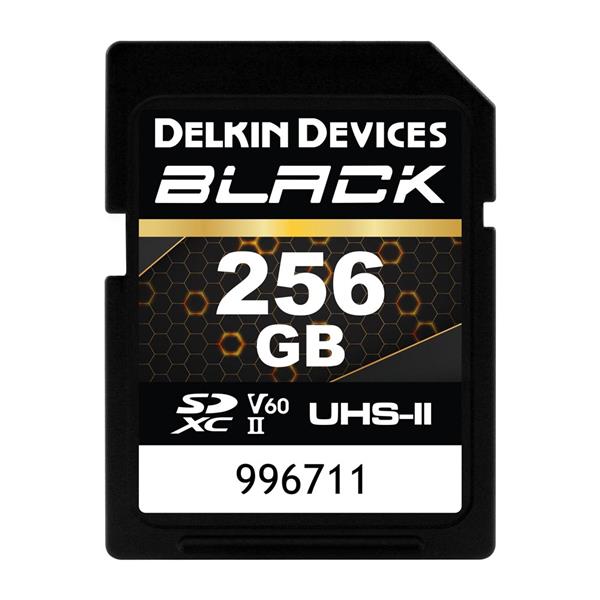 Delkin Black 256GB UHS-II Rugged SD Card