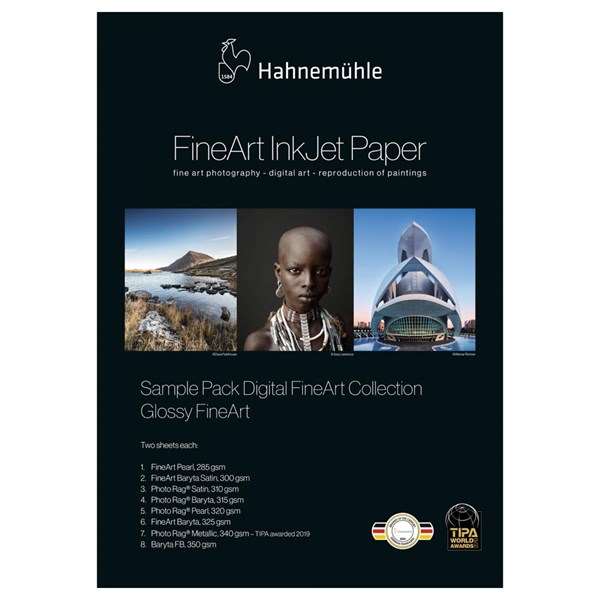 Hahnemuehle Sample Pack Glossy FineArt A3+