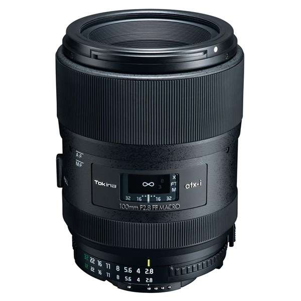 Tokina atx-i 100mm f/2.8 FF Macro Plus Lens for Canon EF