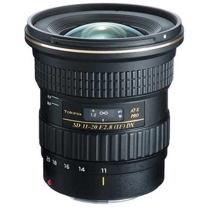 Tokina AT-X 11-20mm f/2.8 PRO DX Wide Angle Zoom Lens Canon EF Mount